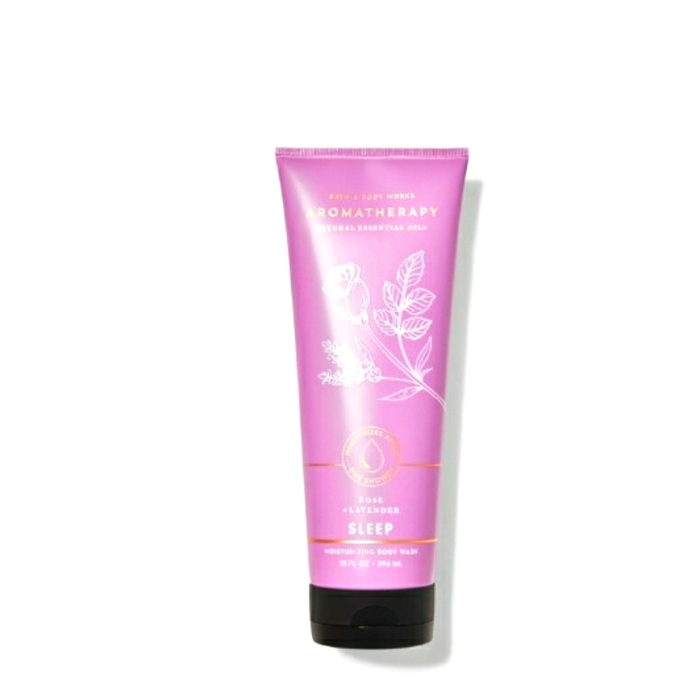 ROSE LAVENDER MOISTURIZING BODY WASH "SLEEP" AROMATHERAPY
